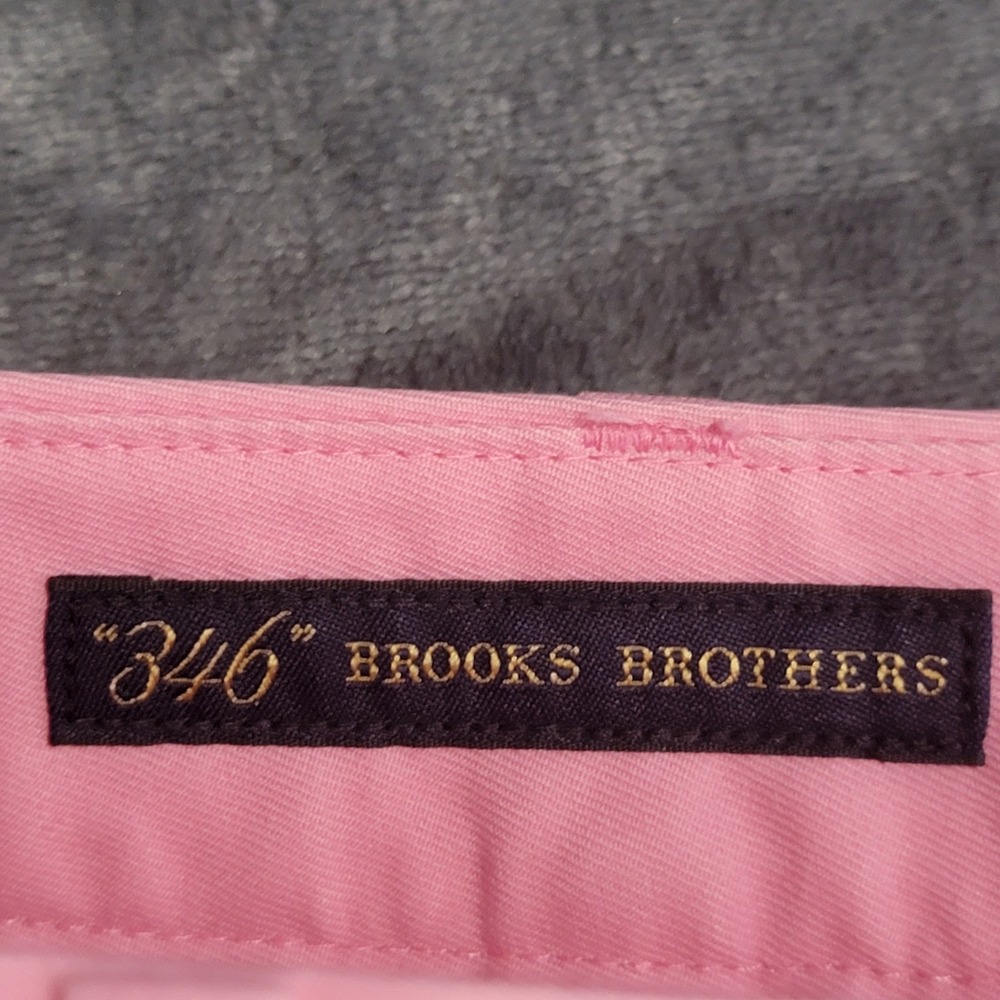 Brooks Brothers Shorts Womens 8 Pink Cotton Twill Bermuda Chino Old Money Preppy - Picture 2 of 12